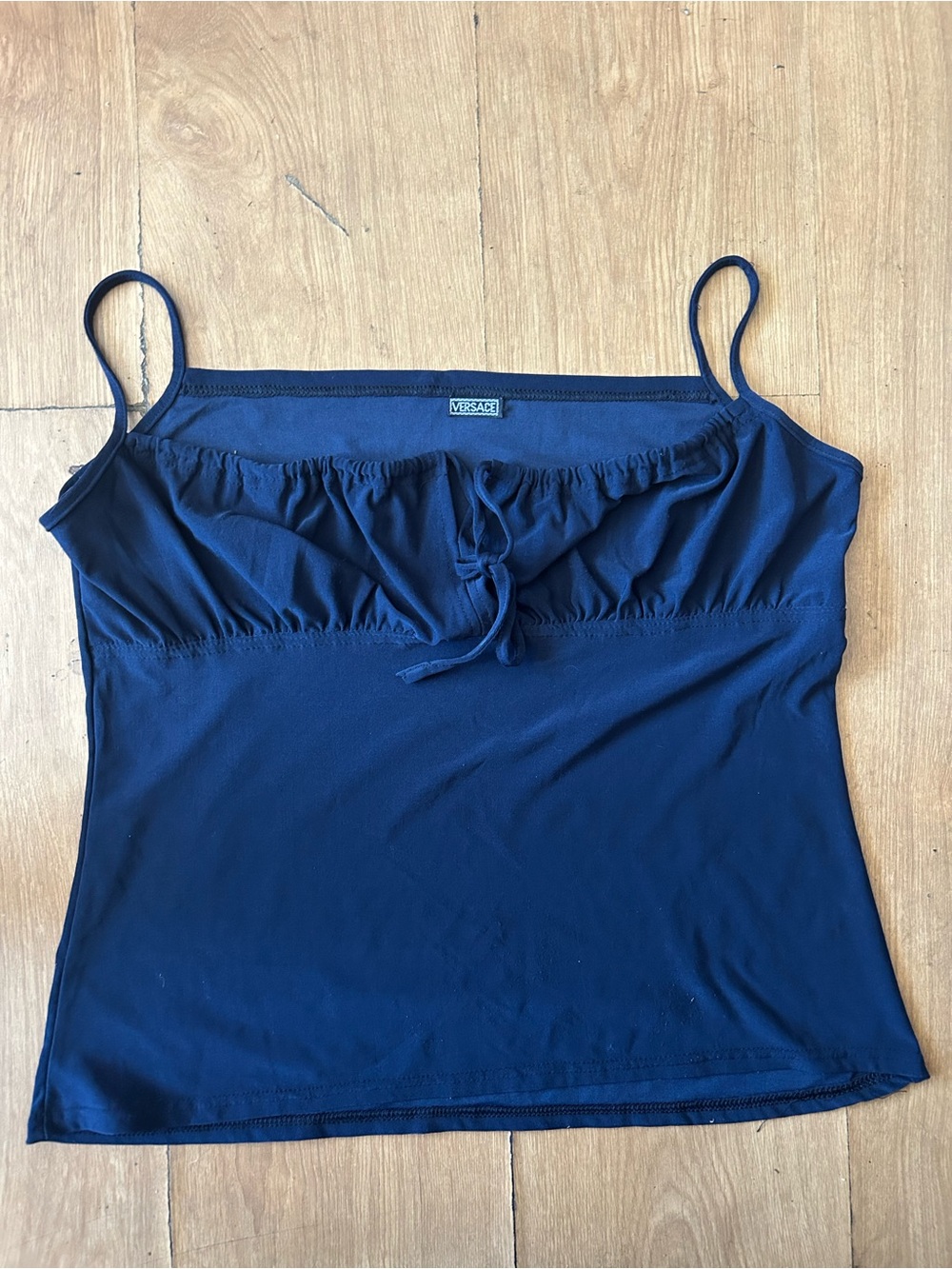 Vintage Versace Keyhole Tank Top